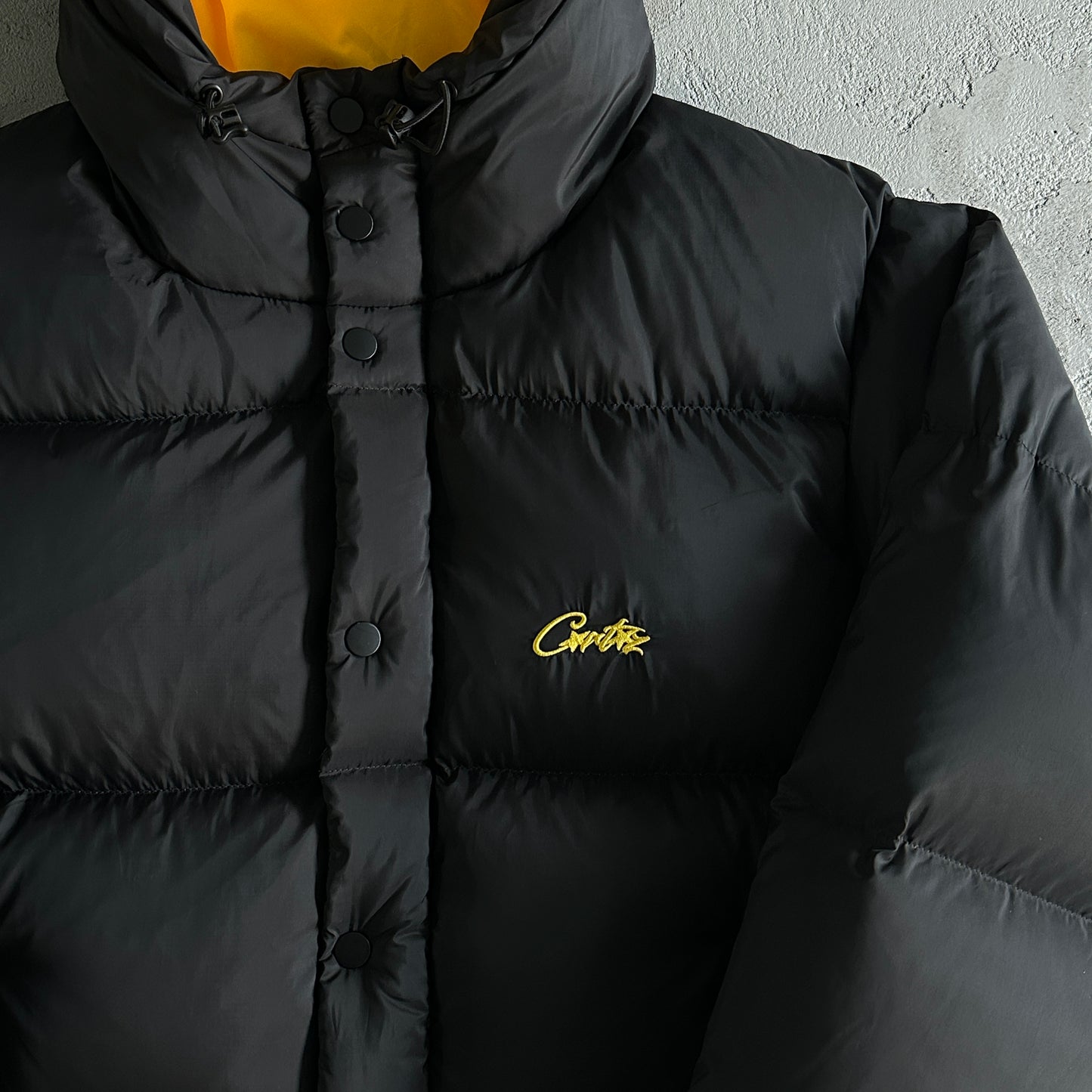 Corteiz Small bolo v2 down jacket jacket-black