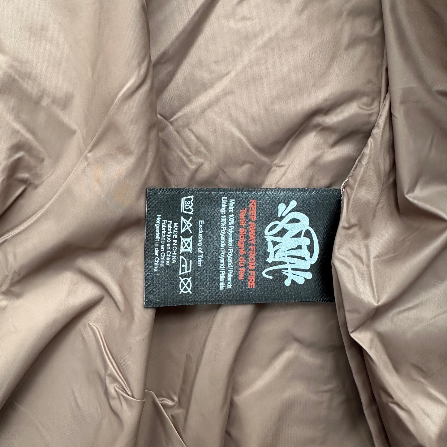 Syna World team pipe tracksuit - brown