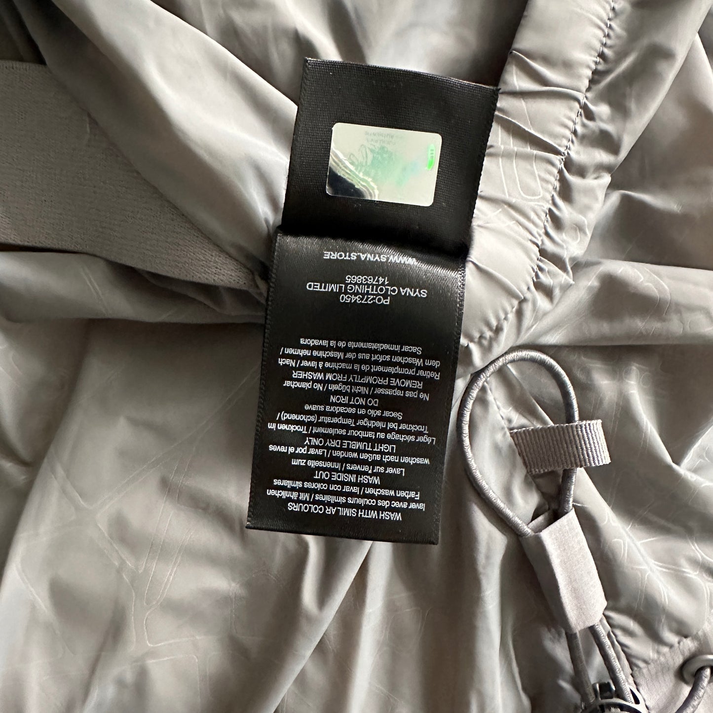 Syna world grey jacket down
