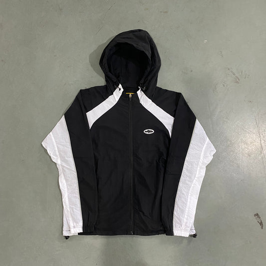 Corteiz Small Black Windbreaker