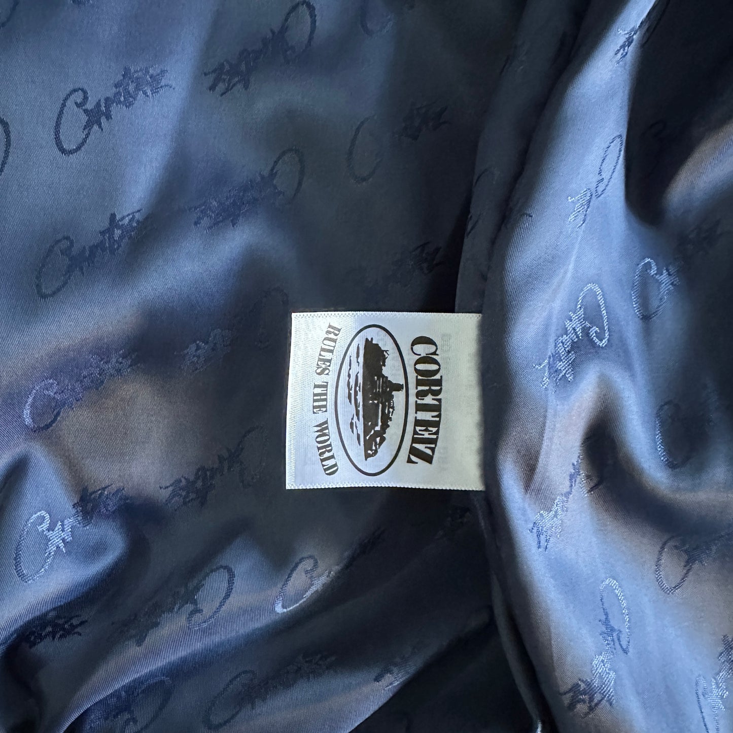 Corteiz velour amg set -blue