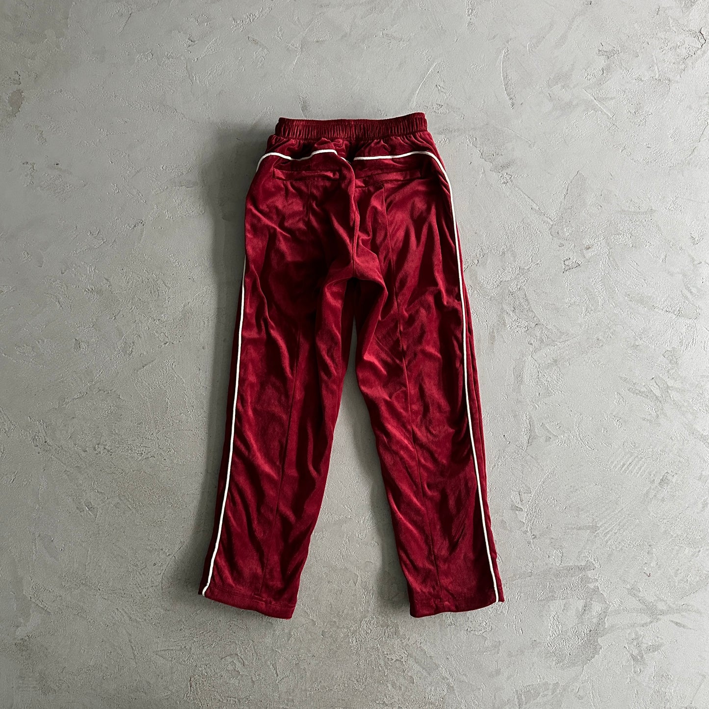 Corteiz small velour amg set - red